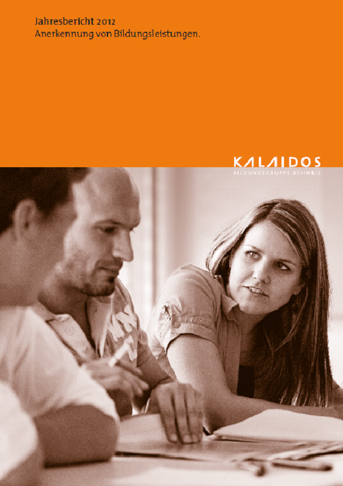 Collection Annual Reports | Kalaidos Bildungsgruppe AG